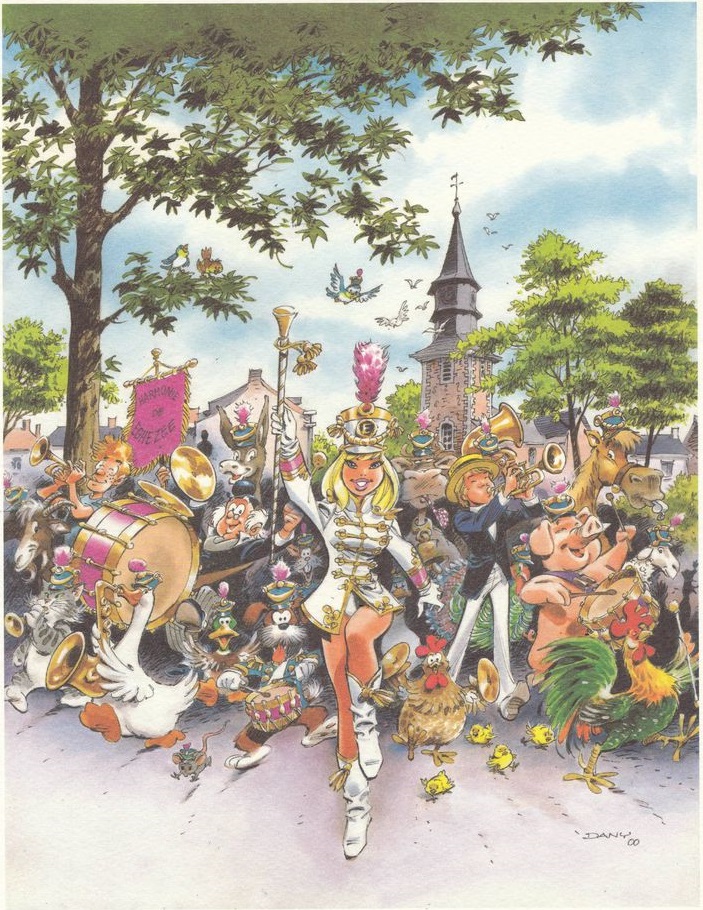 Clin d'oeil de Lamquet dans Spirou 2666