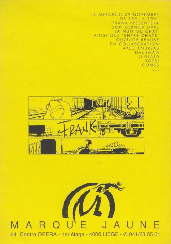 Dédicace La Marque Jaune