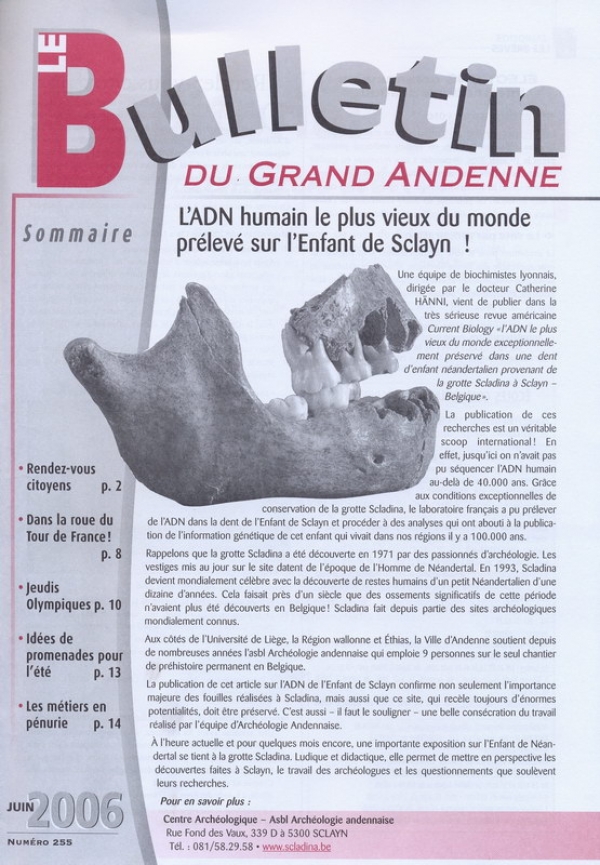 Le bulletin du Grand Andenne n&deg; 255