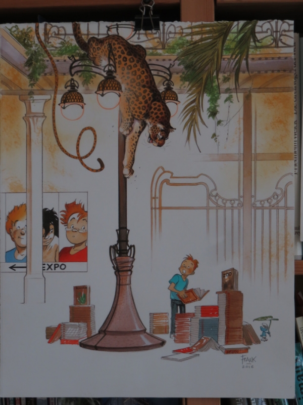 2016-03-26 : Visuel de l&#039;ex-libris en vente au CBBD