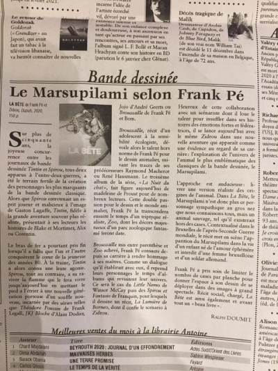 2021-01-08 : L'Orient Litt&eacute;raire